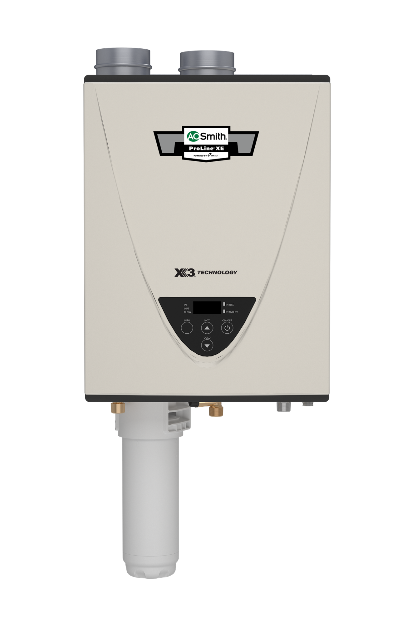 Scale Prevention Condensing Gas Tankless Water Heaters