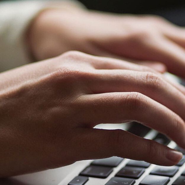 typing on computer typing on computer