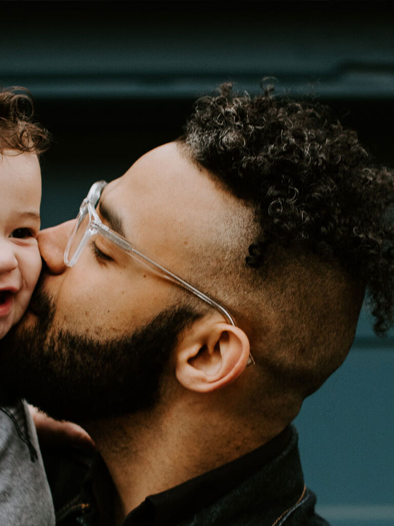 man and child man and child