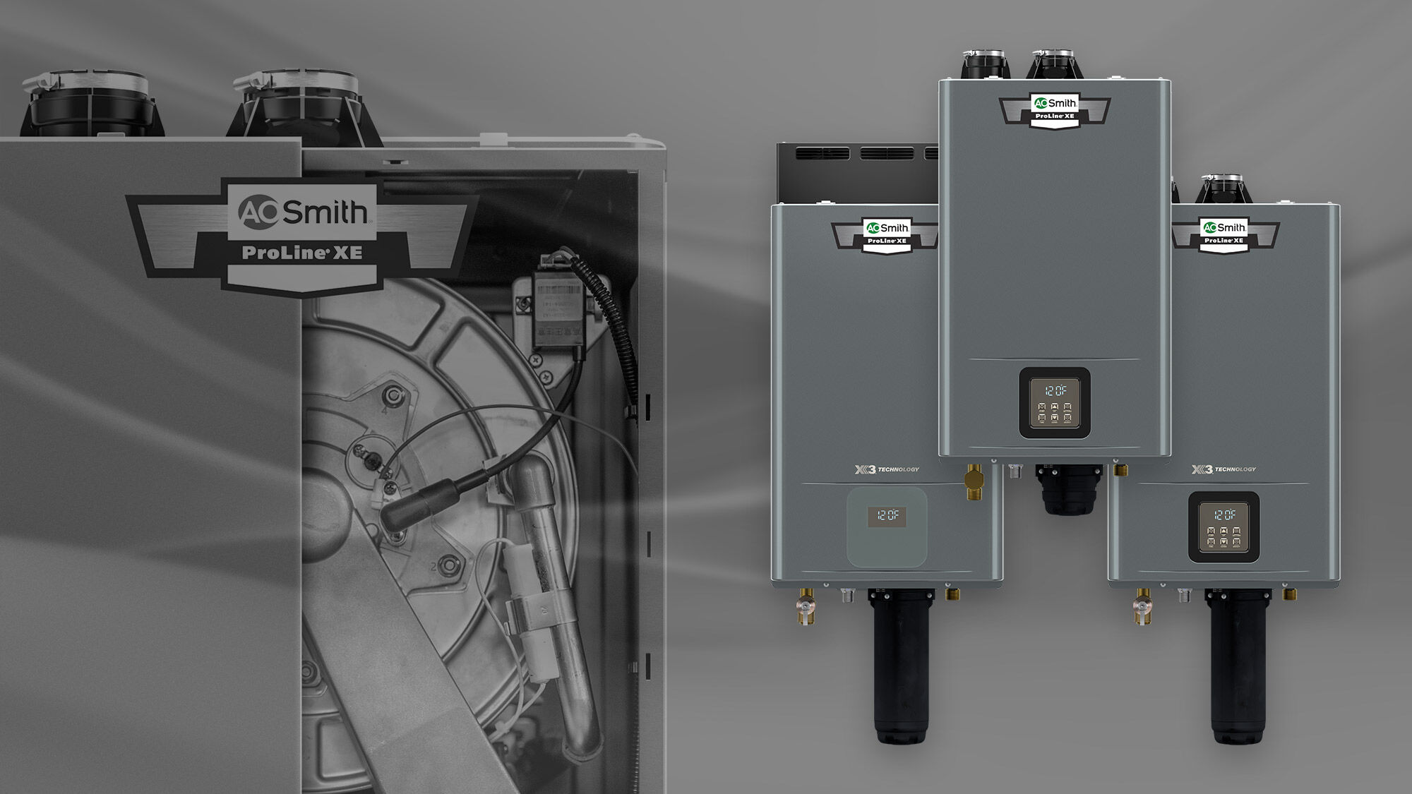 Cutaway of the Adapt Condensing Gas Tankless Water Heater