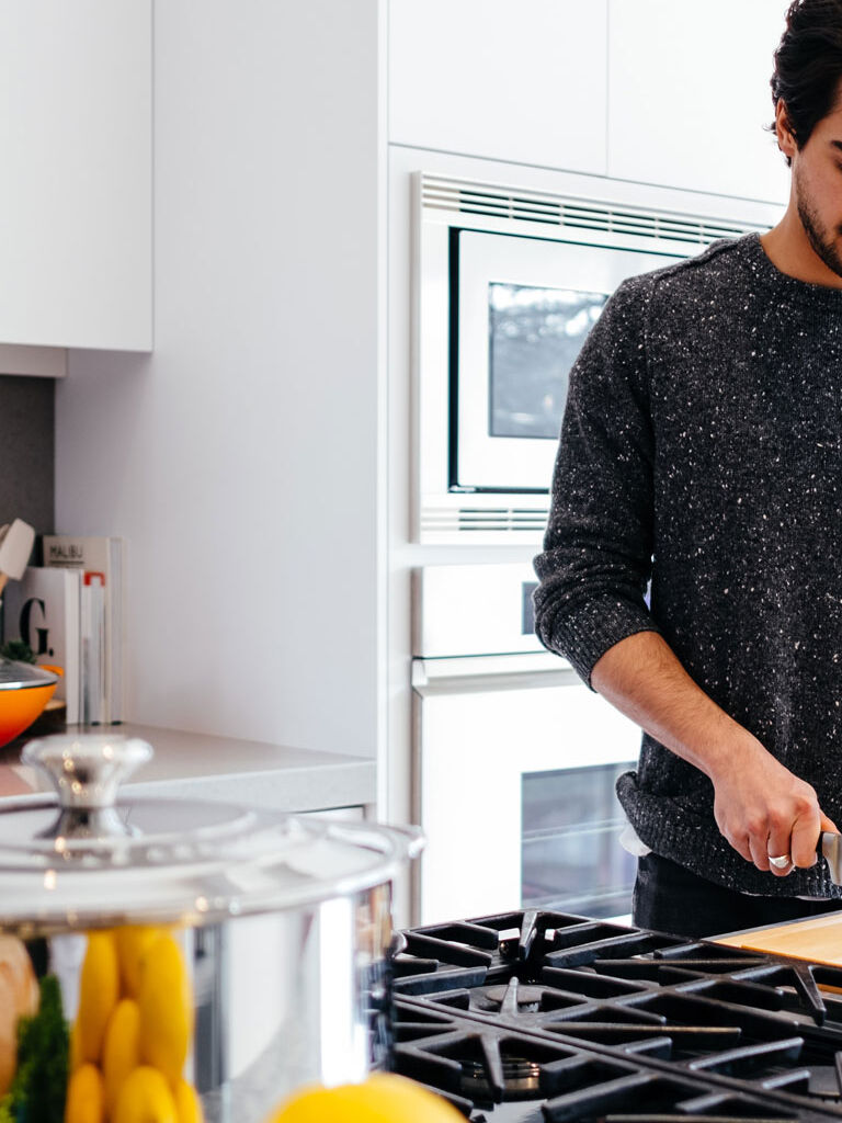 man cooking man cooking