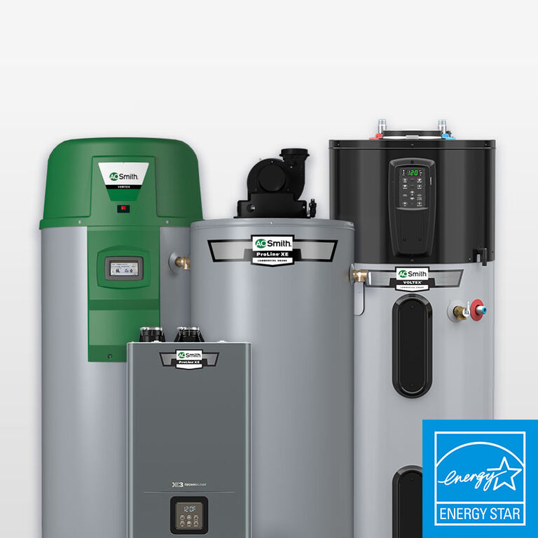 Energy Star certified water heater products