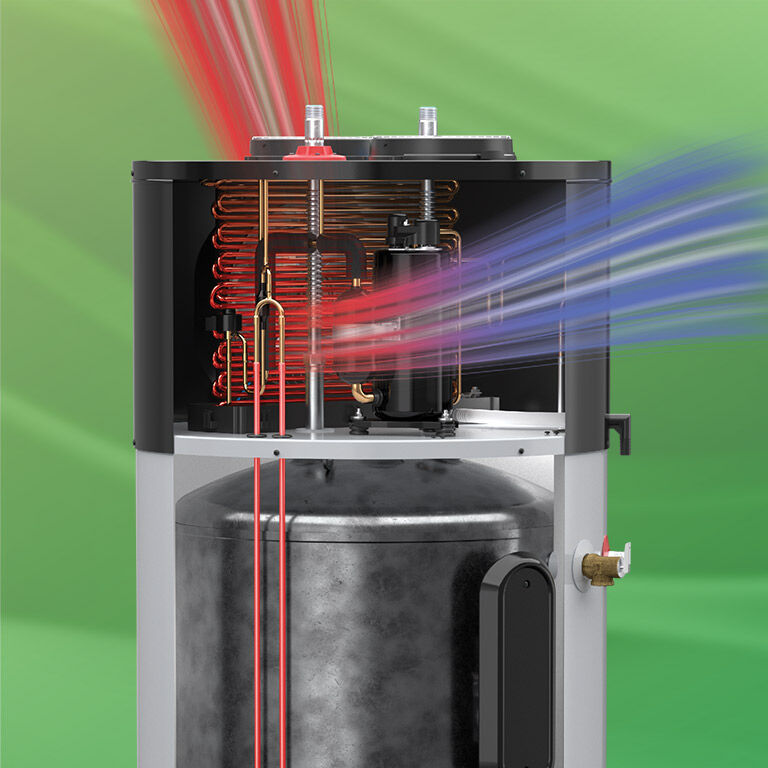 Standard atmospheric water heaters 