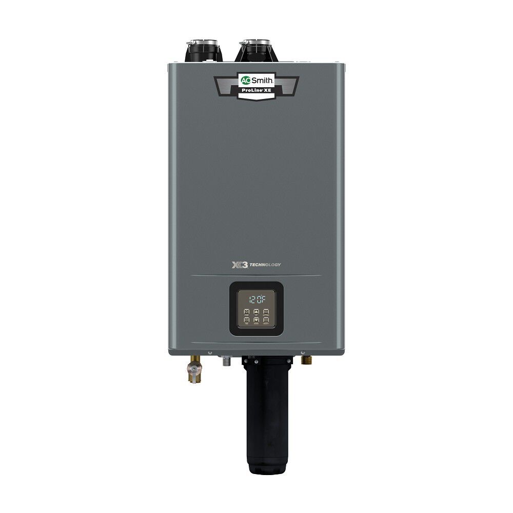 AO Smith ATHR-199X3 Adapt 10.5 GPM Energy Star Residential Indoor or Outdoor Liquid Propane/Natural Gas Tankless Water Heater