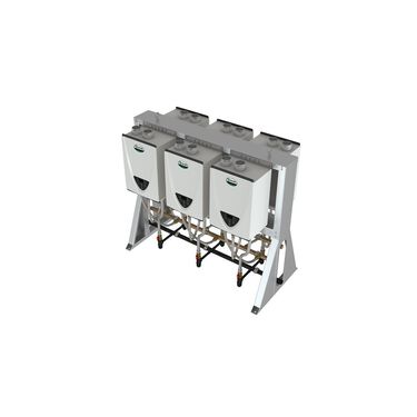 Commercial Tankless Rack System - Back-to-Back