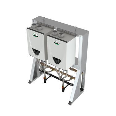Commercial Tankless Rack System - Free-Standing In-Line