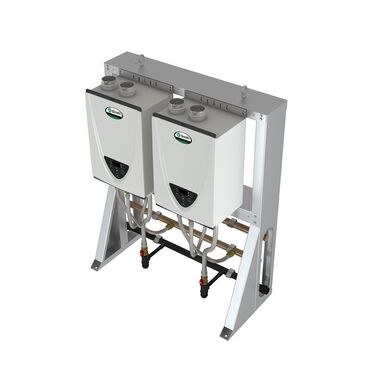Commercial Tankless Rack System - Free-Standing In-Line