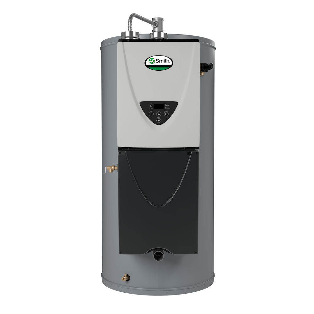 TX1 Integrated Ultra-Low NOx Gas Tankless & 119-Gallon Storage Tank  Commercial Water Heater | A.O. Smith
