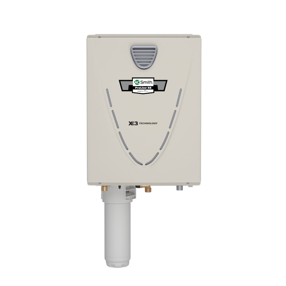 Outdoor propane outlet tankless water heater