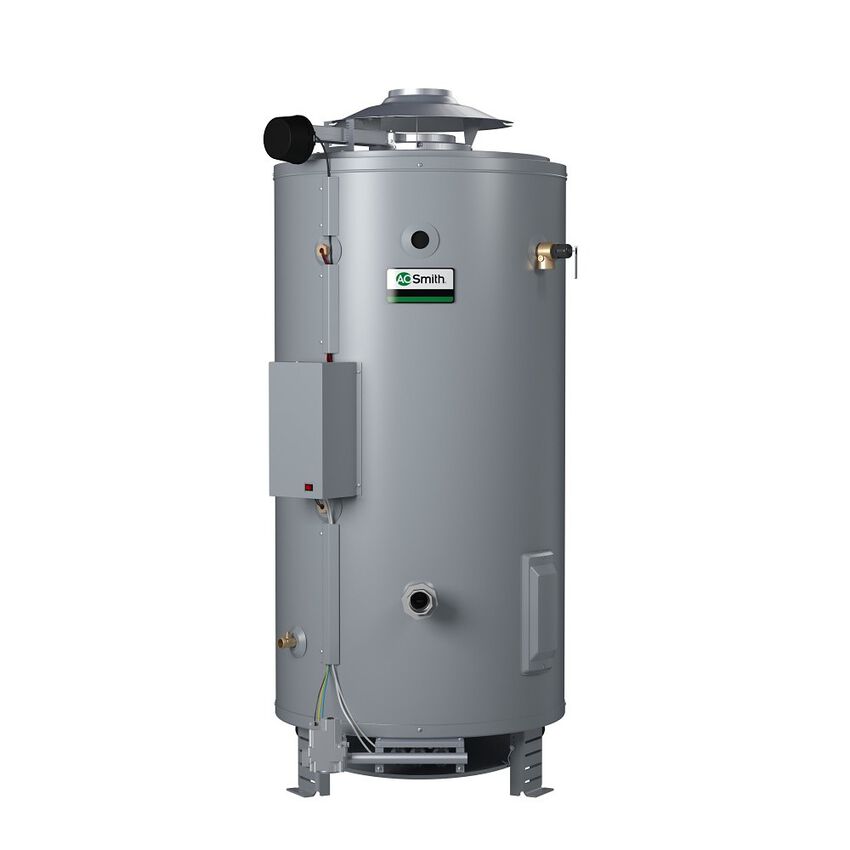 Master-Fit® BTR 100-Gallon Multi-Flue Commercial Gas Water Heater | A.O.  Smith