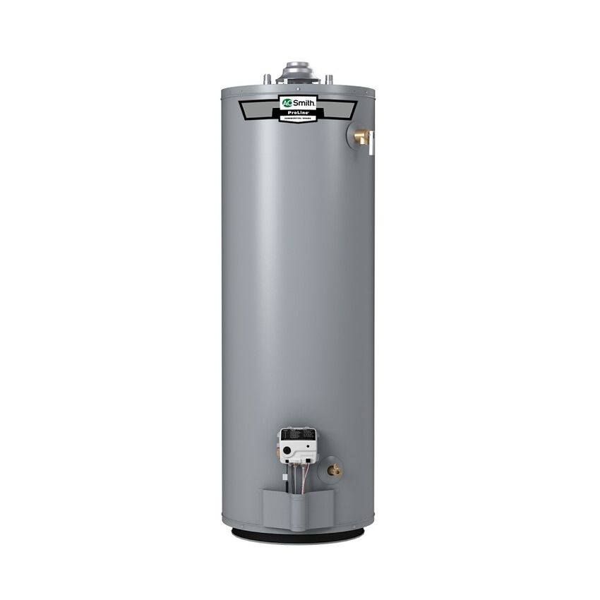 Product Support: ProLine® 40-Gallon Ultra-Low Nox Atmospheric Vent Short  Natural Gas Water Heater | A.O. Smith