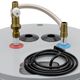 Voltex&reg; X Split Heat Pump 48-Gallon Short Storage Tank with Side T&P Valve