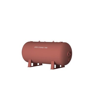 Series Discontinued: Custom Uninsulated / Bare Horizontal Storage Tank