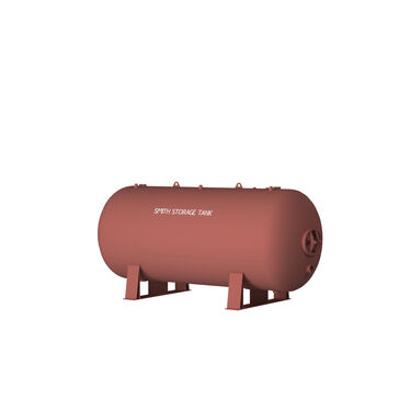 Heavy-Duty Large Volume Storage Tanks Outdoor Horizontal Storage Tank