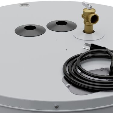 Voltex&reg; X Split Heat Pump 50-Gallon Lowboy Water Heater Tank with Top T&P Valve