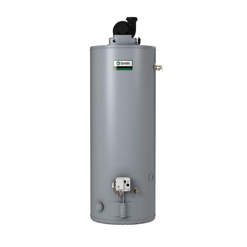Conservationist® 75-Gallon Power Vent Commercial Gas Water Heater | A.O.  Smith