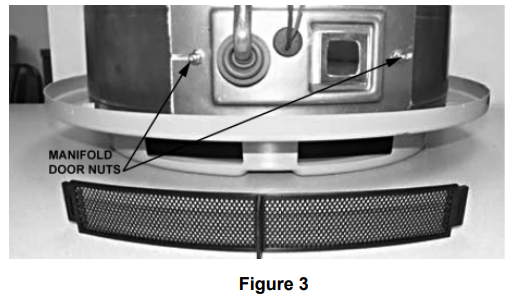 Figure 3: Manifold door nuts