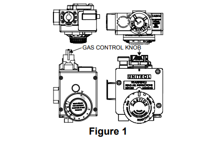 Figure 1: Gas control knob
