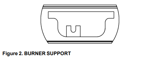 Figure 2. BURNER SUPPORT