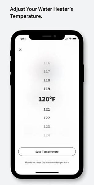 Adjust temperature