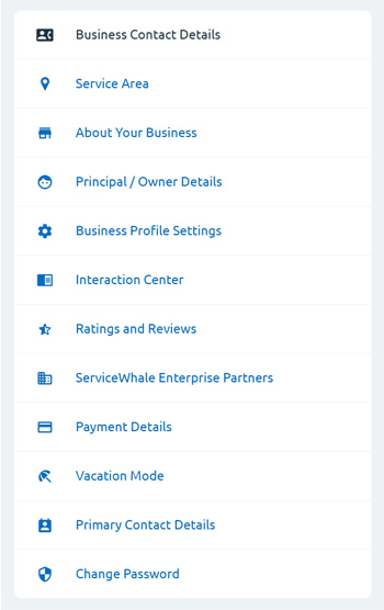 ServiceWhale Profile Attributes