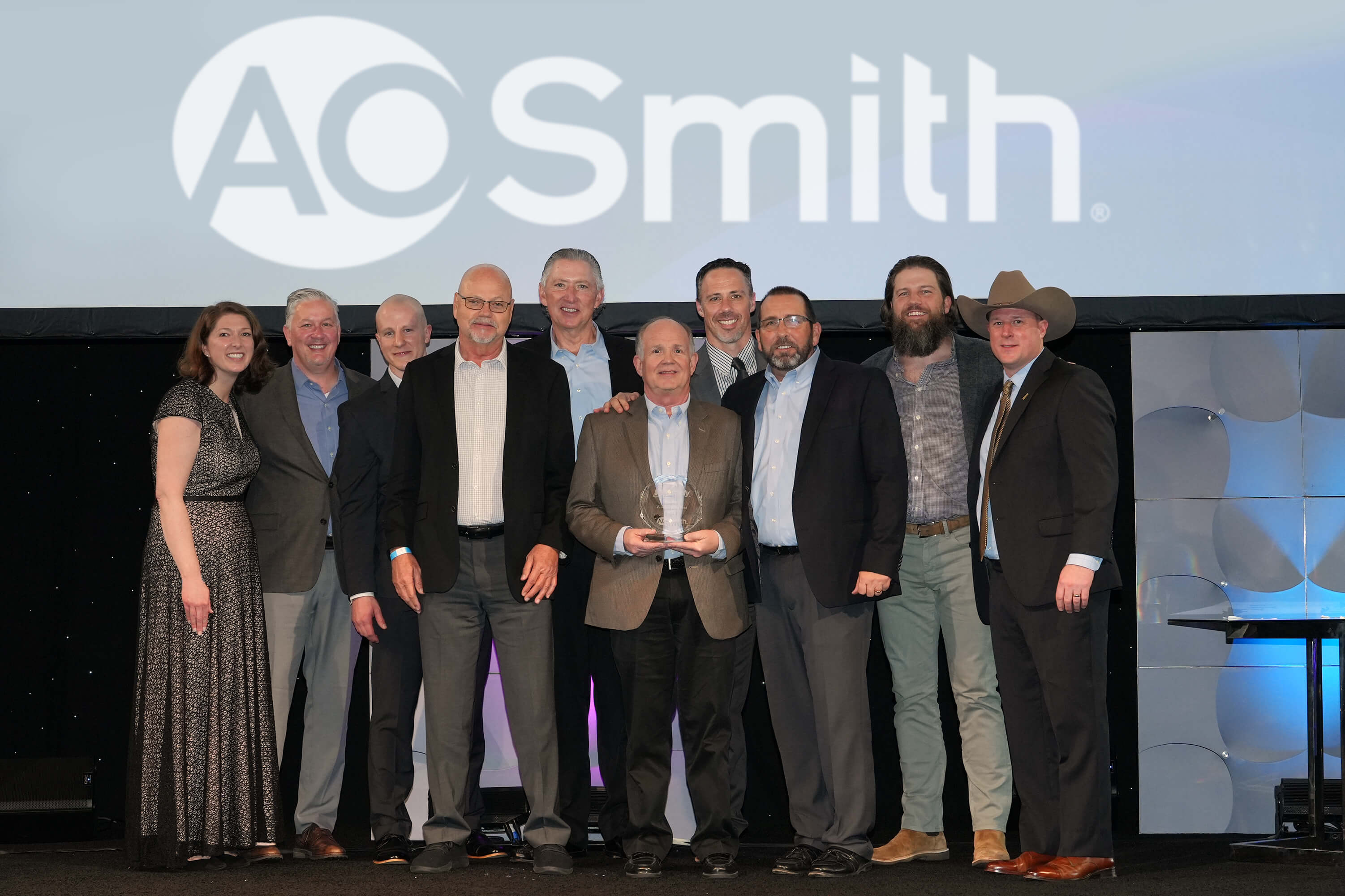 The A. O. Smith team 