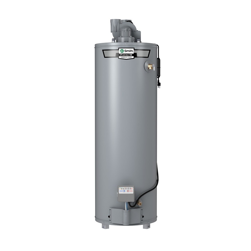ProLine® XE 50-Gallon Ultra-Low NOx Power Vent Natural Gas Water Heater | A.O.  Smith
