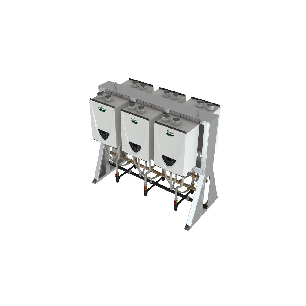 Commercial Tankless Rack System - Back-to-Back | A.O. Smith